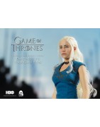 Game of Thrones de Daenerys Targaryen Blue Dress in Exclusive Ver., échelle 1/6 mesure env.28cm par Threezero.