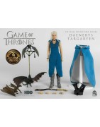 Game of Thrones de Daenerys Targaryen Blue Dress in Exclusive Ver., échelle 1/6 mesure env.28cm par Threezero.