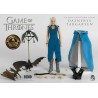 Game of Thrones de Daenerys Targaryen Blue Dress in Exclusive Ver., échelle 1/6 mesure env.28cm par Threezero.