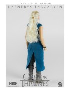 Game of Thrones de Daenerys Targaryen Blue Dress in Exclusive Ver., échelle 1/6 mesure env.28cm par Threezero.