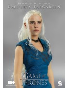 Game of Thrones de Daenerys Targaryen Blue Dress in Exclusive Ver., échelle 1/6 mesure env.28cm par Threezero.