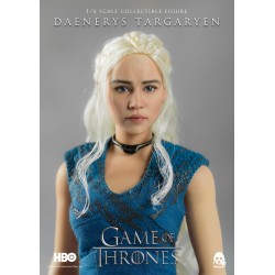 Game of Thrones de Daenerys Targaryen Blue Dress in Exclusive Ver., échelle 1/6 mesure env.28cm par Threezero.