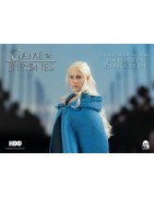 Game of Thrones de Daenerys Targaryen Blue Dress in Exclusive Ver., échelle 1/6 mesure env.28cm par Threezero.