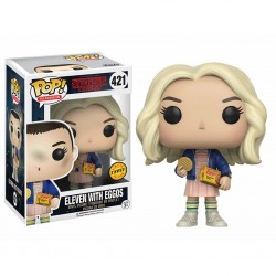 Funko Pop - 421 - Stranger Things Pop! Eleven with Eggos Chase - Vynil Figurine 10cm