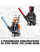 LEGO 75310 Star Wars Duel sur Mandalore Jouet à Construire, Jouets pour Enfants de 7 Ans, Figurine et Sabres Laser