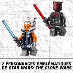 LEGO 75310 Star Wars Duel sur Mandalore Jouet à Construire, Jouets pour Enfants de 7 Ans, Figurine et Sabres Laser