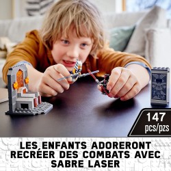 LEGO 75310 Star Wars Duel sur Mandalore Jouet à Construire, Jouets pour Enfants de 7 Ans, Figurine et Sabres Laser