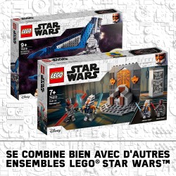 LEGO 75310 Star Wars Duel sur Mandalore Jouet à Construire, Jouets pour Enfants de 7 Ans, Figurine et Sabres Laser