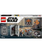 LEGO 75310 Star Wars Duel sur Mandalore Jouet à Construire, Jouets pour Enfants de 7 Ans, Figurine et Sabres Laser