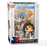Funko Pop - 03 - DC Rebirth POP! Comic Cover 80th Wonder Woman Rebirt On Throne Vinyle Figurine 10cm