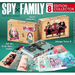 Spy x Family - T8 - Collector Poche – Edition spéciale avec 16 ex-libris