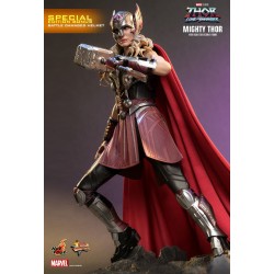 Hot Toys MMS663 Thor: Love and Thunder Collectible Action Figurine 1/6 Mighty Thor 29cm