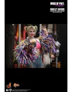 Hot Toys MMS566 Birds of Prey Harley Quinn Margot Robbie Caution Tape Jacket Version 1/6 Collectible Figurine 29cm