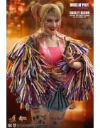 Hot Toys MMS566 Birds of Prey Harley Quinn Margot Robbie Caution Tape Jacket Version 1/6 Collectible Figurine 29cm