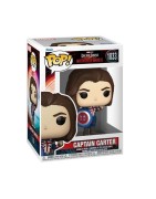 Funko Pop - 1033 - Marvel Doctor Strange in the Multiverse of Madness Captain Carter Vinyle Figurine 10cm