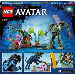 Lego 75571 Avatar Neytiri et Le Thanator vs. Quaritch dans l’Exosquelette AMP