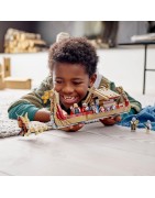 Lego 76208 Marvel Le Drakkar de Thor, Jouet à Construire de Bateau avec Minifigurines Avengers et Stormbreaker