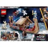 Lego 76208 Marvel Le Drakkar de Thor, Jouet à Construire de Bateau avec Minifigurines Avengers et Stormbreaker