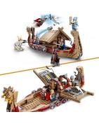 Lego 76208 Marvel Le Drakkar de Thor, Jouet à Construire de Bateau avec Minifigurines Avengers et Stormbreaker