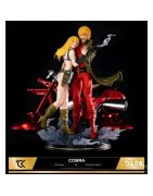 Cobra Space Adventures Diorama Cobra & Dominique avec Airbike 1/6 Statue 35cm (Version Planète Froide) 85/100
