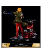 Cobra Space Adventures Diorama Cobra & Dominique avec Airbike 1/6 Statue 35cm (Version Planète Froide) 85/100