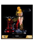 Cobra Space Adventures Diorama Cobra & Dominique avec Airbike 1/6 Statue 35cm (Version Planète Froide) 85/100