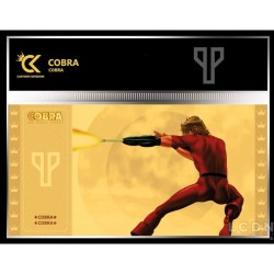 Golden Ticket Cobra de Cobra Tirant. Produit officiel en édition limitée par Cartoon Kingdom.