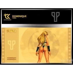 Golden Ticket Cobra de Dominique. Produit officiel en édition limitée par Cartoon Kingdom.