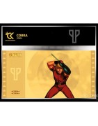 Golden Ticket Cobra de Cobra. Produit officiel en édition limitée par Cartoon Kingdom (Reverse Edition).