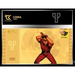 Golden Ticket Cobra de Cobra. Produit officiel en édition limitée par Cartoon Kingdom (Reverse Edition).