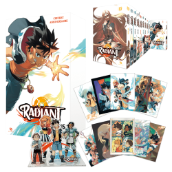 RADIANT - Coffret Collector 10 ans - Tome 1 à 10 avec 10 ex-libris 22 x 33 cm