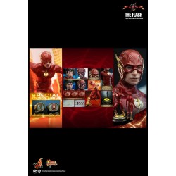 Hot Toys MMS713 The Flash Collectible Action Figurine 1/6 The Flash 30cm