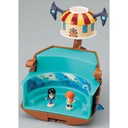 Straw Hat Pirates calling on ! Dream Pirate Ship Thousand Sunny!! 10 pieces (Shokugan)