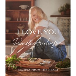 Autographe de Pamela Anderson - Livres : "I Love You: Recipes from the Heart"