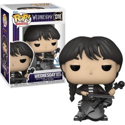 Funko Pop - 1310 - Mercredi : Pop Television! Wednesday - Wednesday with Cello (Exclusive)