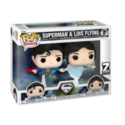 Funko Pop - 2-Pack - Superman & Lois Flying : Superman et Lois 2-pack (Zavvi Exclusive)