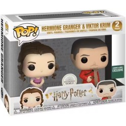 Funko Pop - 2-pack - Harry Potter : Hermione Granger Et Viktor Krum