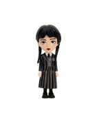 Figurines Mercredi Wednesday Diecast Nano Metalfigs Wave 1. Produit officiel par Jada Toys. (x3 à l'unité)