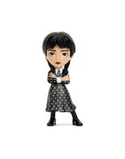 Figurines Mercredi Wednesday Diecast Nano Metalfigs Wave 1. Produit officiel par Jada Toys. (x3 à l'unité)