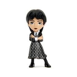 Figurines Mercredi Wednesday Diecast Nano Metalfigs Wave 1. Produit officiel par Jada Toys. (x3 à l'unité)