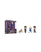 Figurines Mercredi Wednesday Diecast Nano Metalfigs Wave 1. Produit officiel par Jada Toys. (x3 à l'unité)