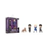 Figurines Mercredi Wednesday Diecast Nano Metalfigs Wave 1. Produit officiel par Jada Toys. (x3 à l'unité)