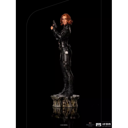 Statue The Infinity Saga de Black Widow, échelle 1/10 mesure env.19cm. Produit officiel par Iron Studios.