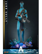 Hot Toys MMS684 Avatar: La Voie de l'eau Collectible Action Figurine 1/6 Jake Sully (Deluxe Version) 45cm