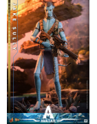 Hot Toys MMS684 Avatar: La Voie de l'eau Collectible Action Figurine 1/6 Jake Sully (Deluxe Version) 45cm