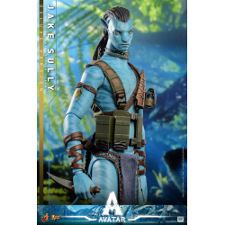 Hot Toys MMS684 Avatar: La Voie de l'eau Collectible Action Figurine 1/6 Jake Sully (Deluxe Version) 45cm