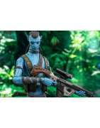 Hot Toys MMS684 Avatar: La Voie de l'eau Collectible Action Figurine 1/6 Jake Sully (Deluxe Version) 45cm