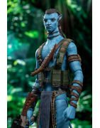 Hot Toys MMS684 Avatar: La Voie de l'eau Collectible Action Figurine 1/6 Jake Sully (Deluxe Version) 45cm