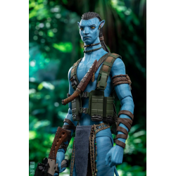 Hot Toys MMS684 Avatar: La Voie de l'eau Collectible Action Figurine 1/6 Jake Sully (Deluxe Version) 45cm