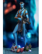 Hot Toys MMS684 Avatar: La Voie de l'eau Collectible Action Figurine 1/6 Jake Sully (Deluxe Version) 45cm